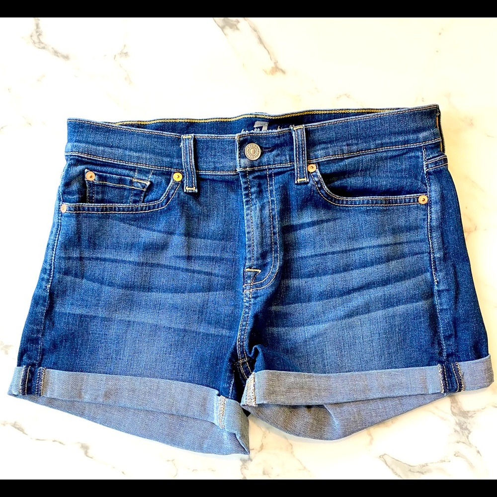 7 For All Mankind Jean shorts.